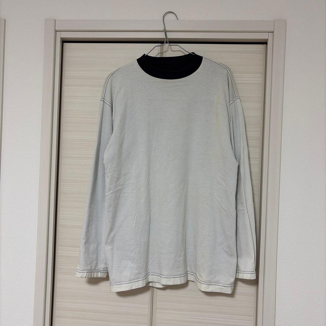 AD1995 comme des garcons ロゴ カットソー ロンT