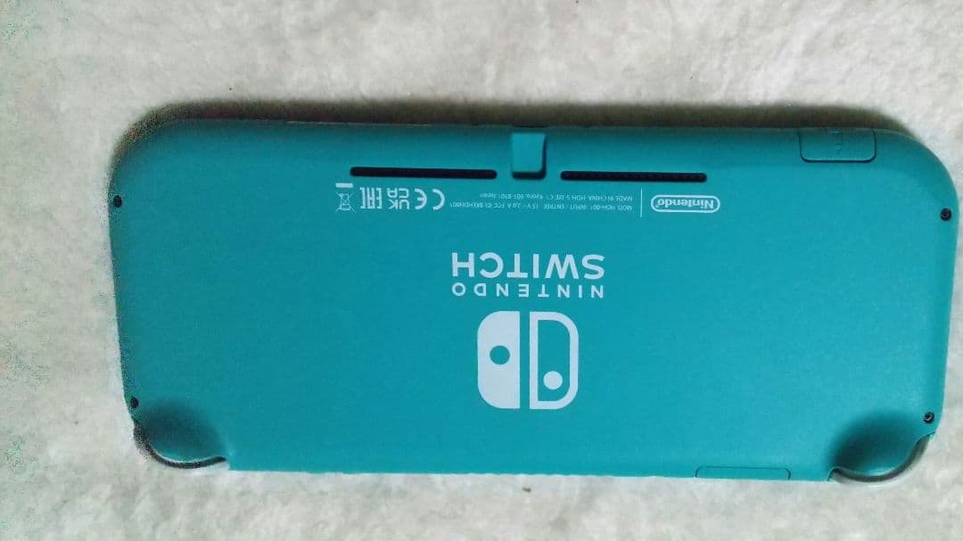 Nintendo Switch Lite ターコイズケースアダプターセット動作品