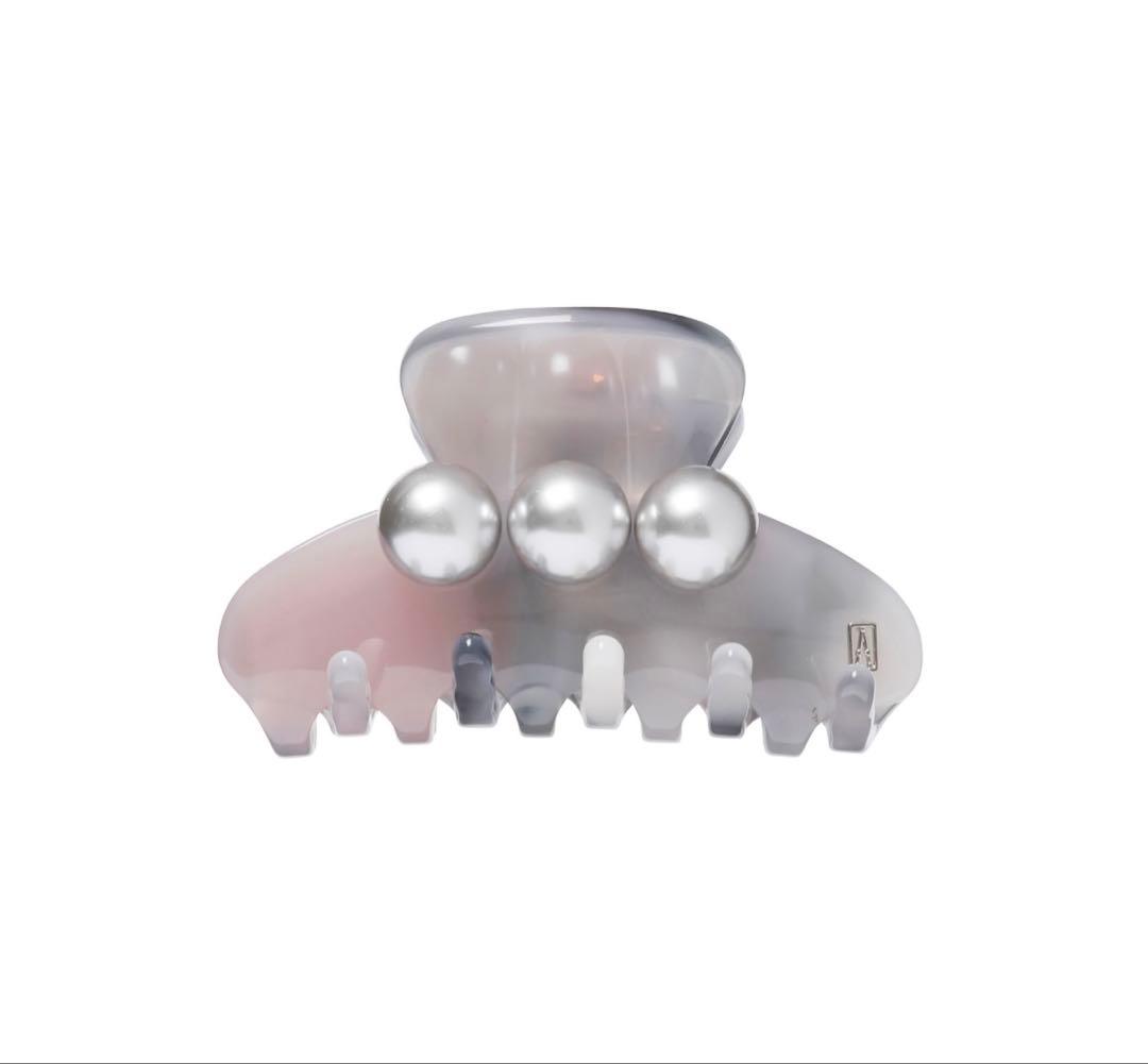 【新品未使用未開封】alexandre de paris パール　S クリップ