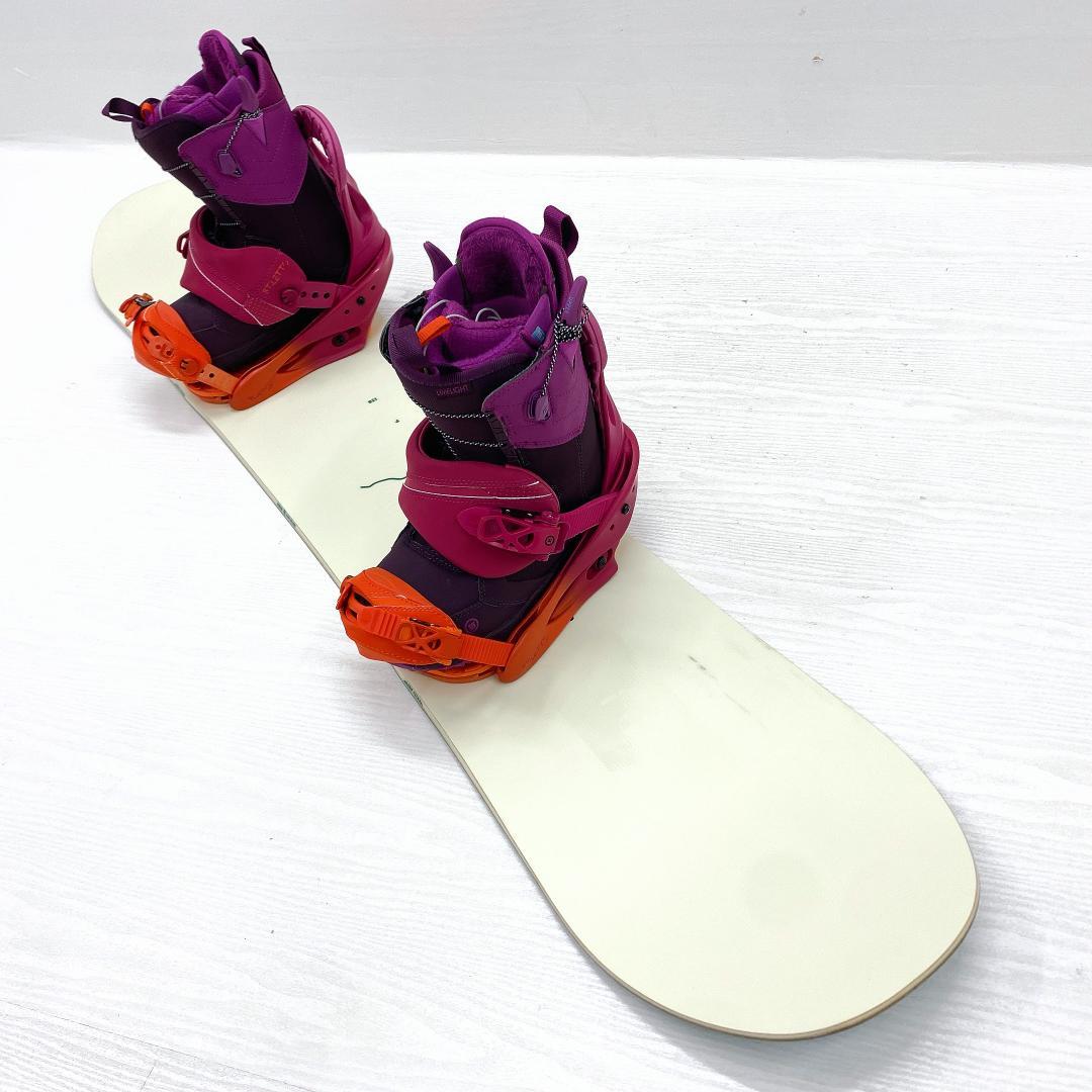 ARBOR BURTON レディース スノーボード スノボー 138 23.5
