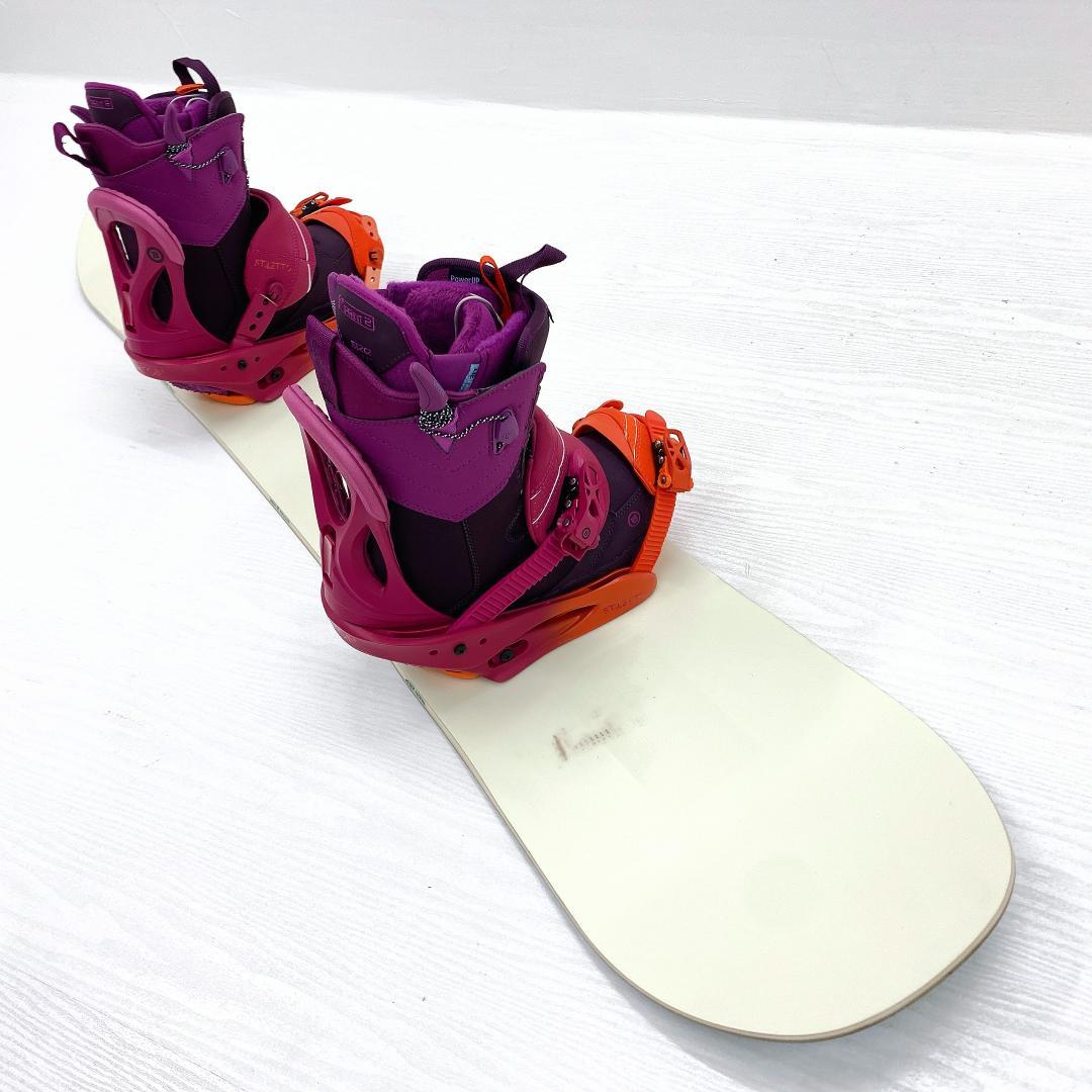 ARBOR BURTON レディース スノーボード スノボー 138 23.5