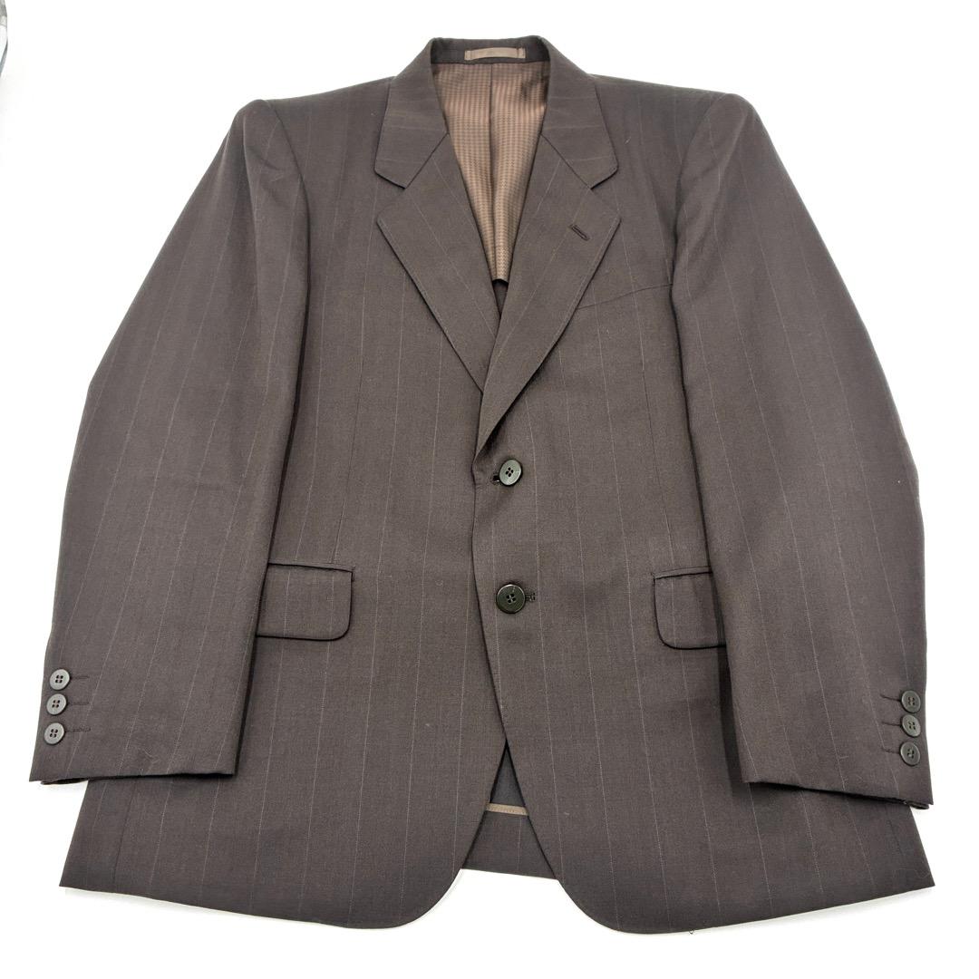 美品　スーツ　ジレベスト　スラックス　3ピース　ウール　国産　高級生地