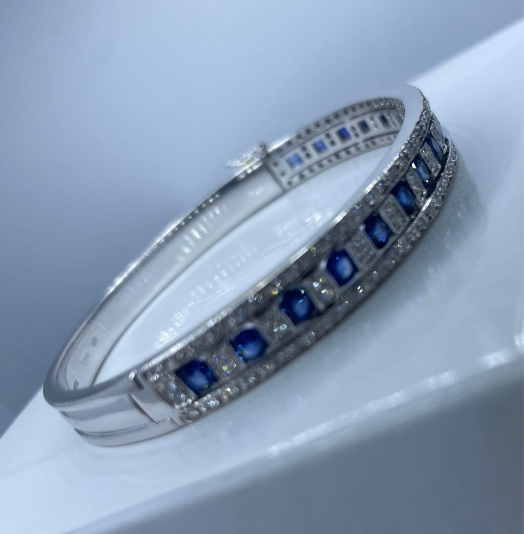 BELLE ÉPOQUE Sapphire Bracelet 18K WG