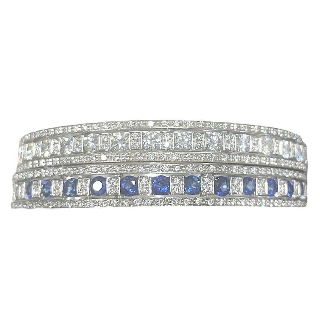 BELLE ÉPOQUE Sapphire Bracelet 18K WG