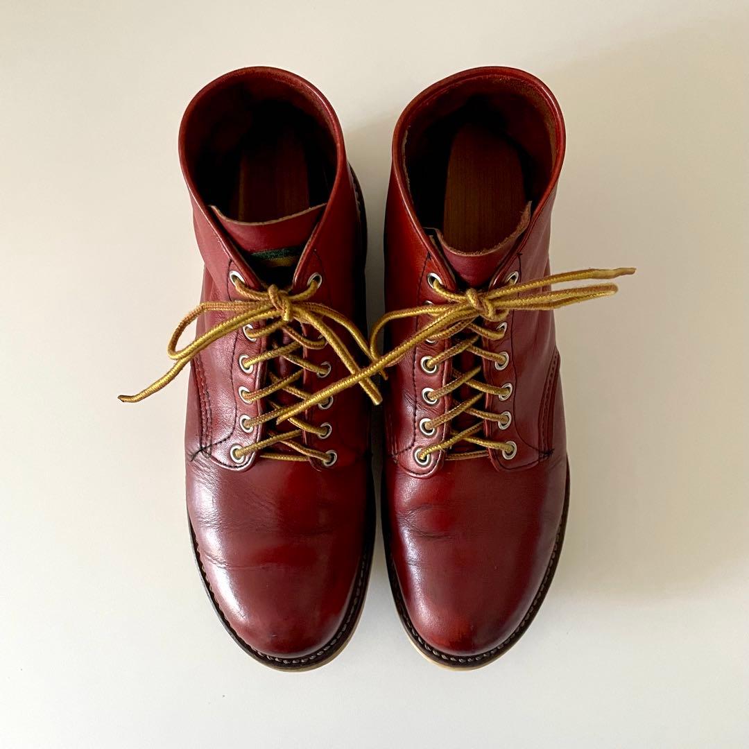 希少 90's RED WING 8166 半円犬タグ オロラセット US9D