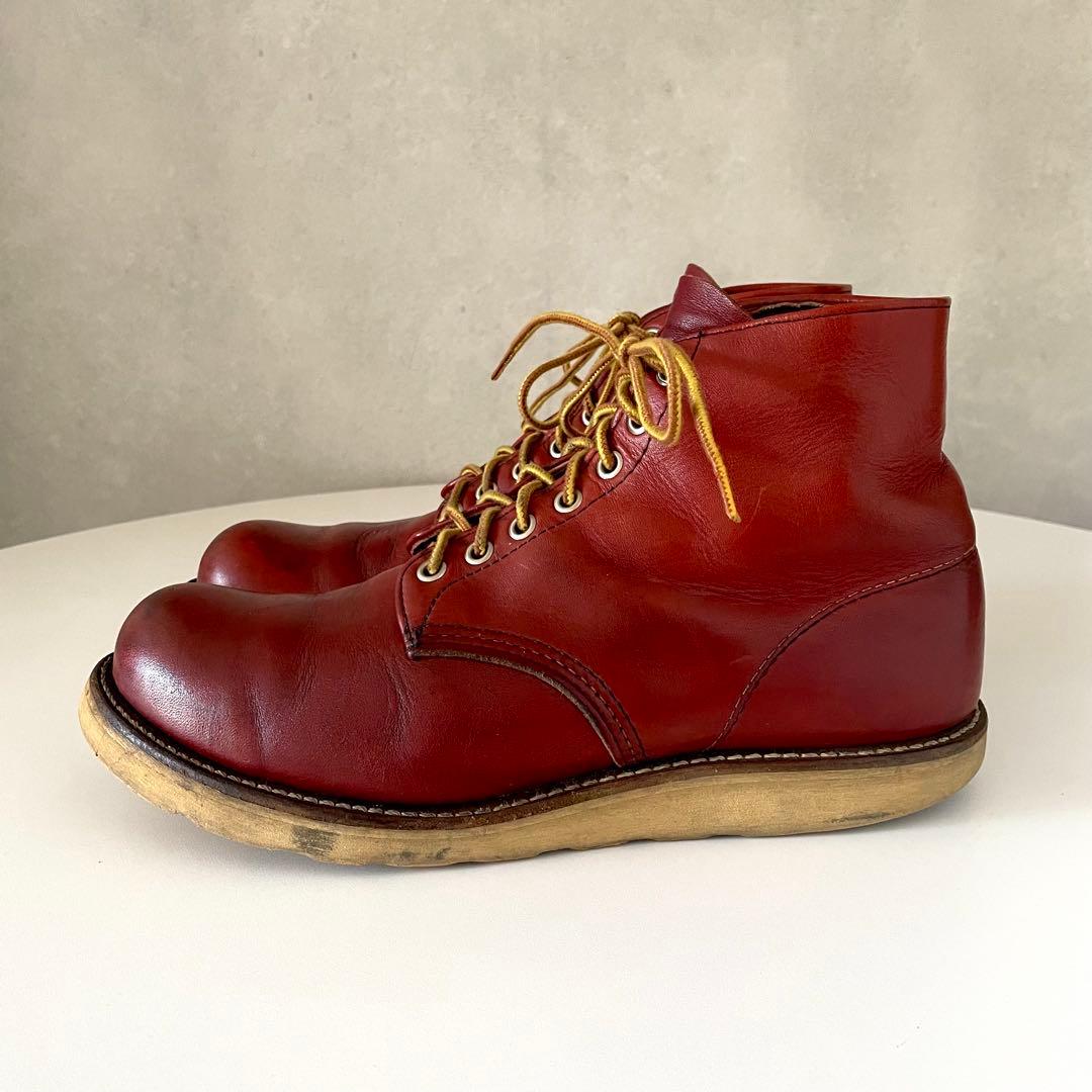 希少 90's RED WING 8166 半円犬タグ オロラセット US9D