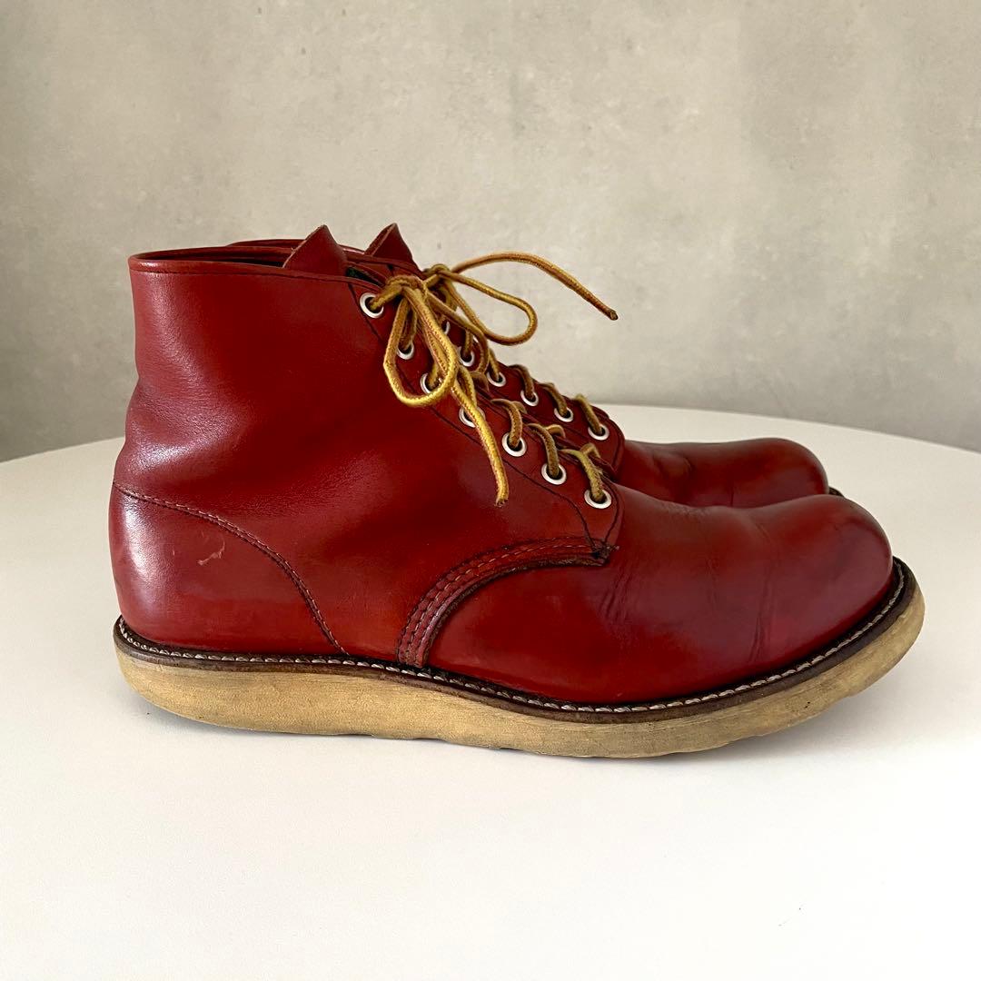 希少 90's RED WING 8166 半円犬タグ オロラセット US9D