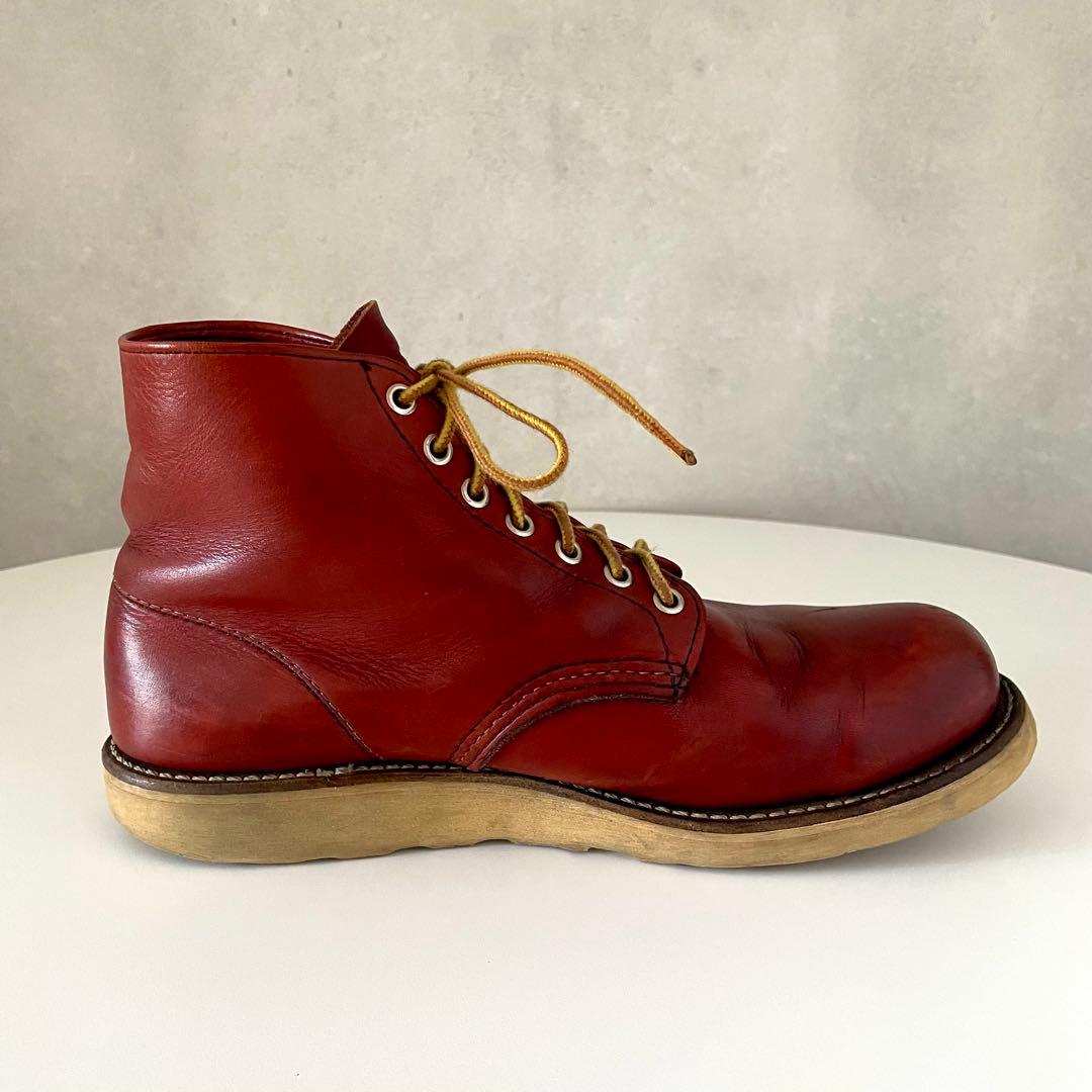 希少 90's RED WING 8166 半円犬タグ オロラセット US9D