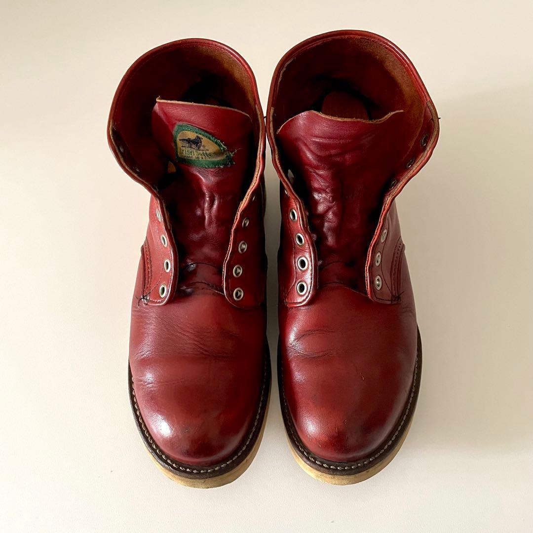 希少 90's RED WING 8166 半円犬タグ オロラセット US9D