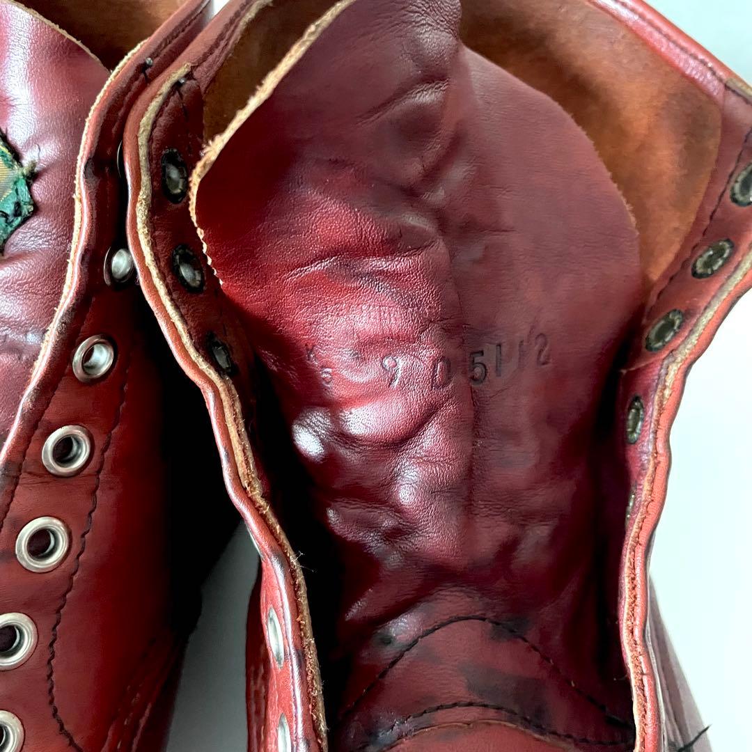 希少 90's RED WING 8166 半円犬タグ オロラセット US9D