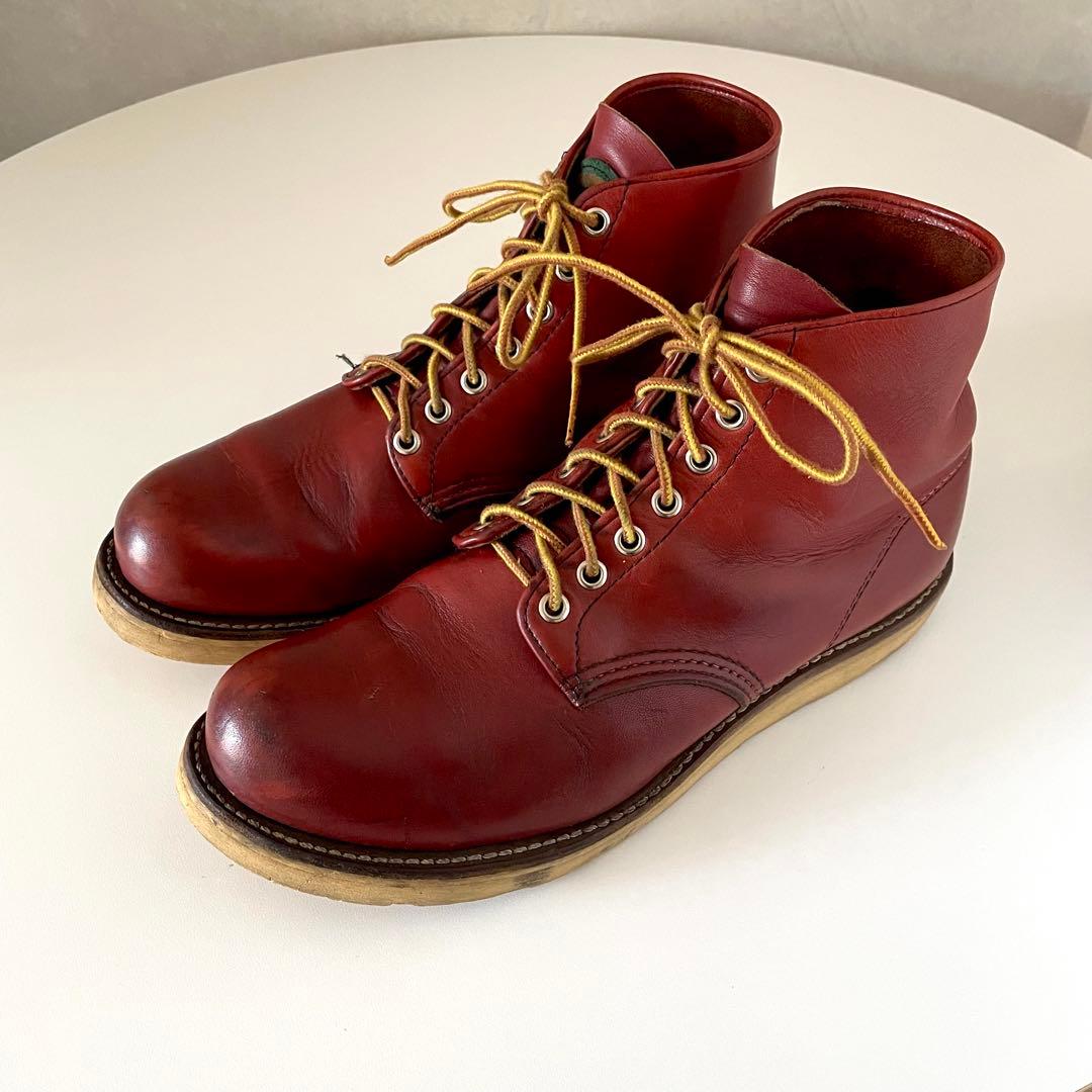 希少 90's RED WING 8166 半円犬タグ オロラセット US9D