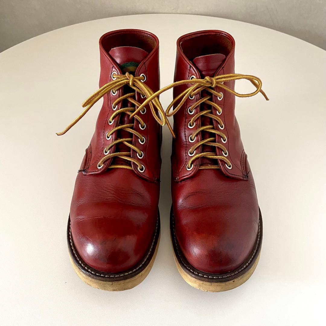 希少 90's RED WING 8166 半円犬タグ オロラセット US9D