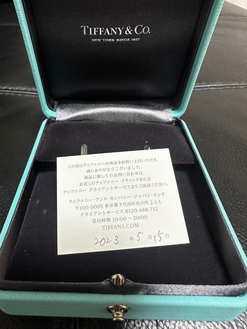 正規品　TIFFANY&Co. ハードウェア ラージ ピアス925 付属品完備