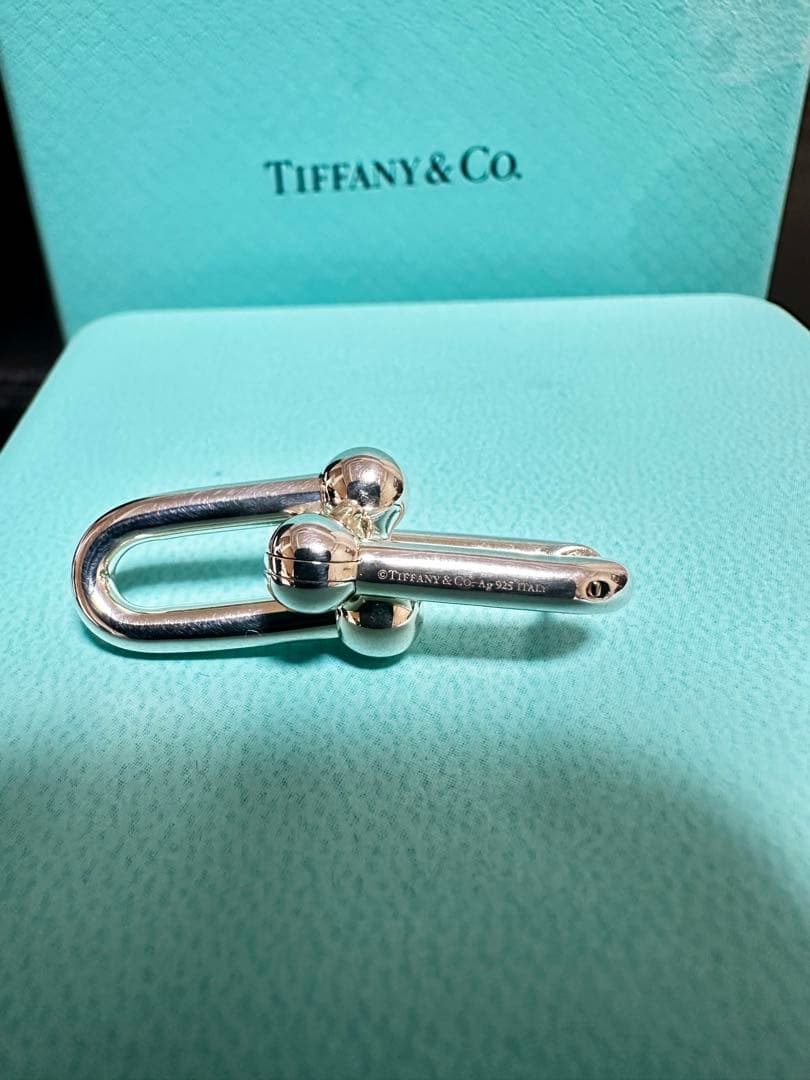 正規品　TIFFANY&Co. ハードウェア ラージ ピアス925 付属品完備