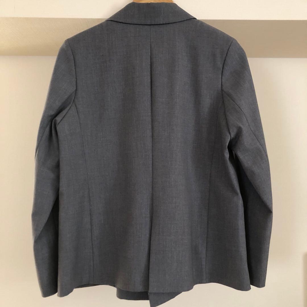 SNIDEL Sustainableイレギュラー金ボタンジャケット　ダブル