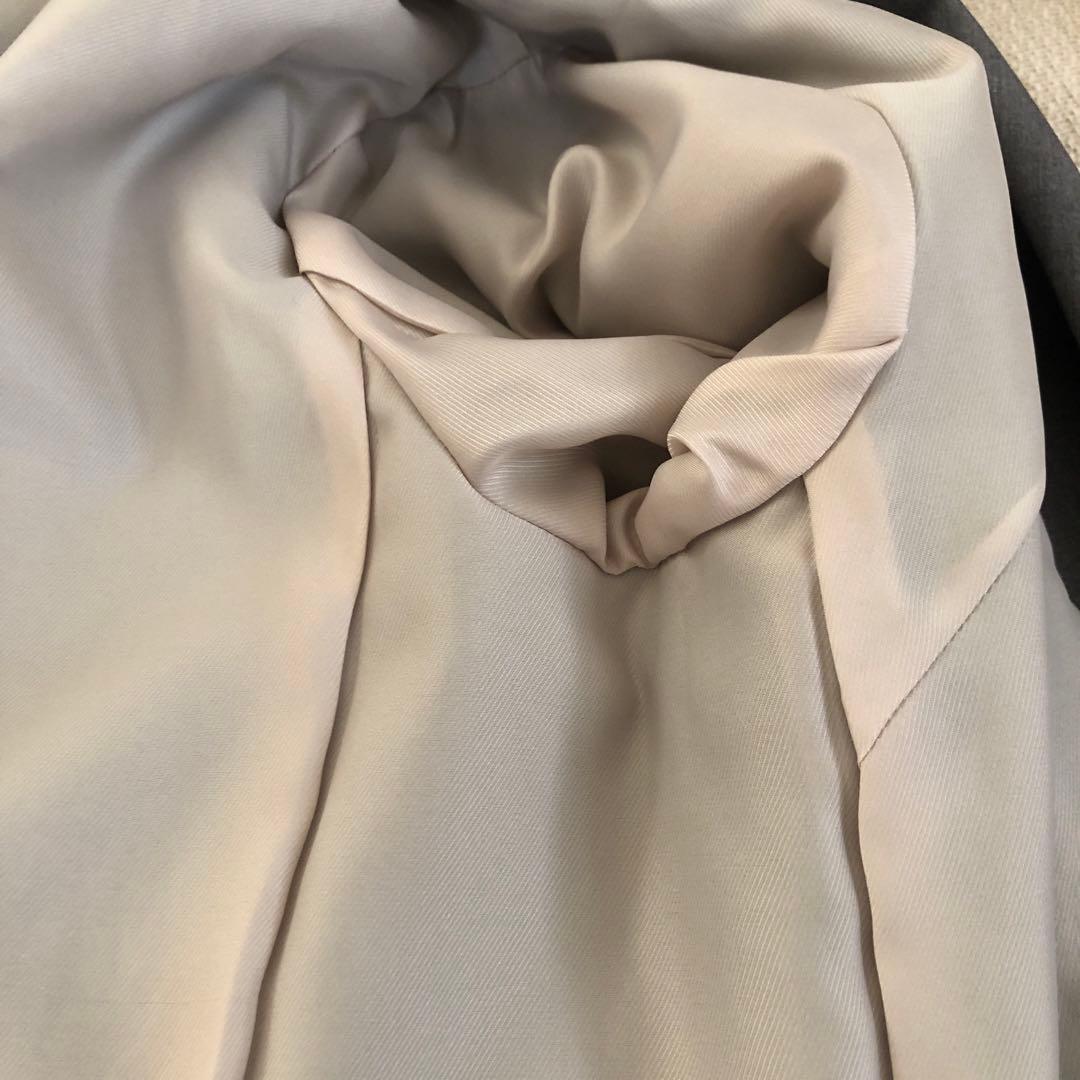 SNIDEL Sustainableイレギュラー金ボタンジャケット　ダブル