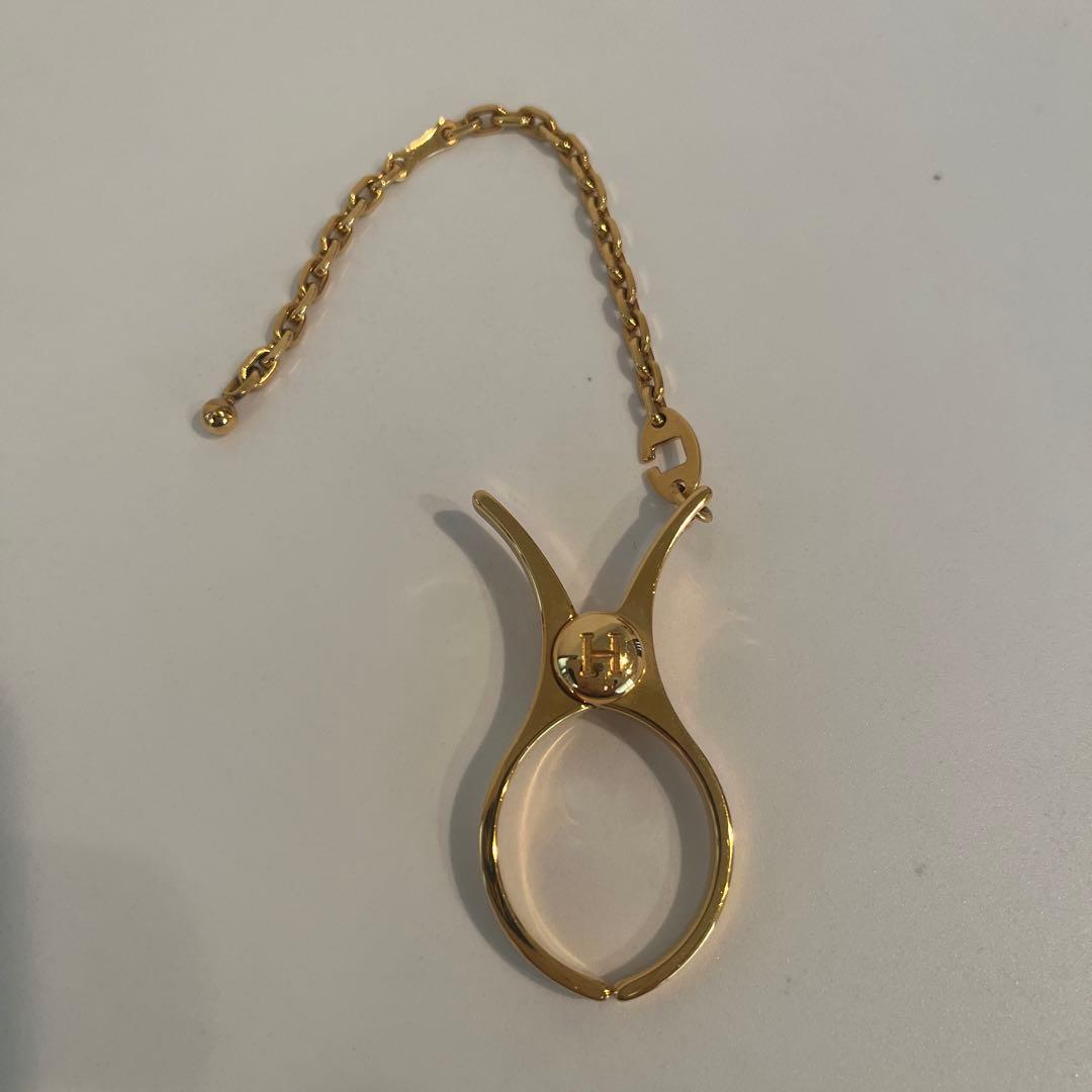 HERMES ゴールド グローブホルダー