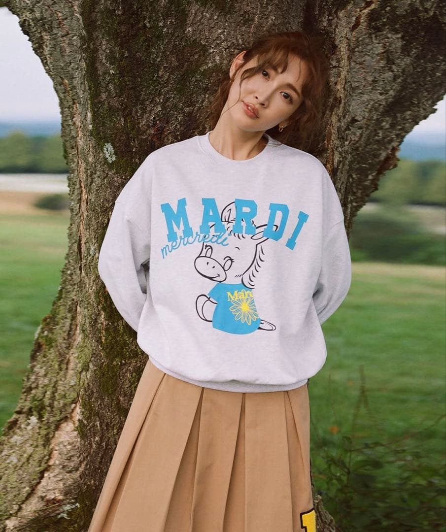 【新品未使用】Mardi Mercredi 那須ファームヴィレッジ　スウェット