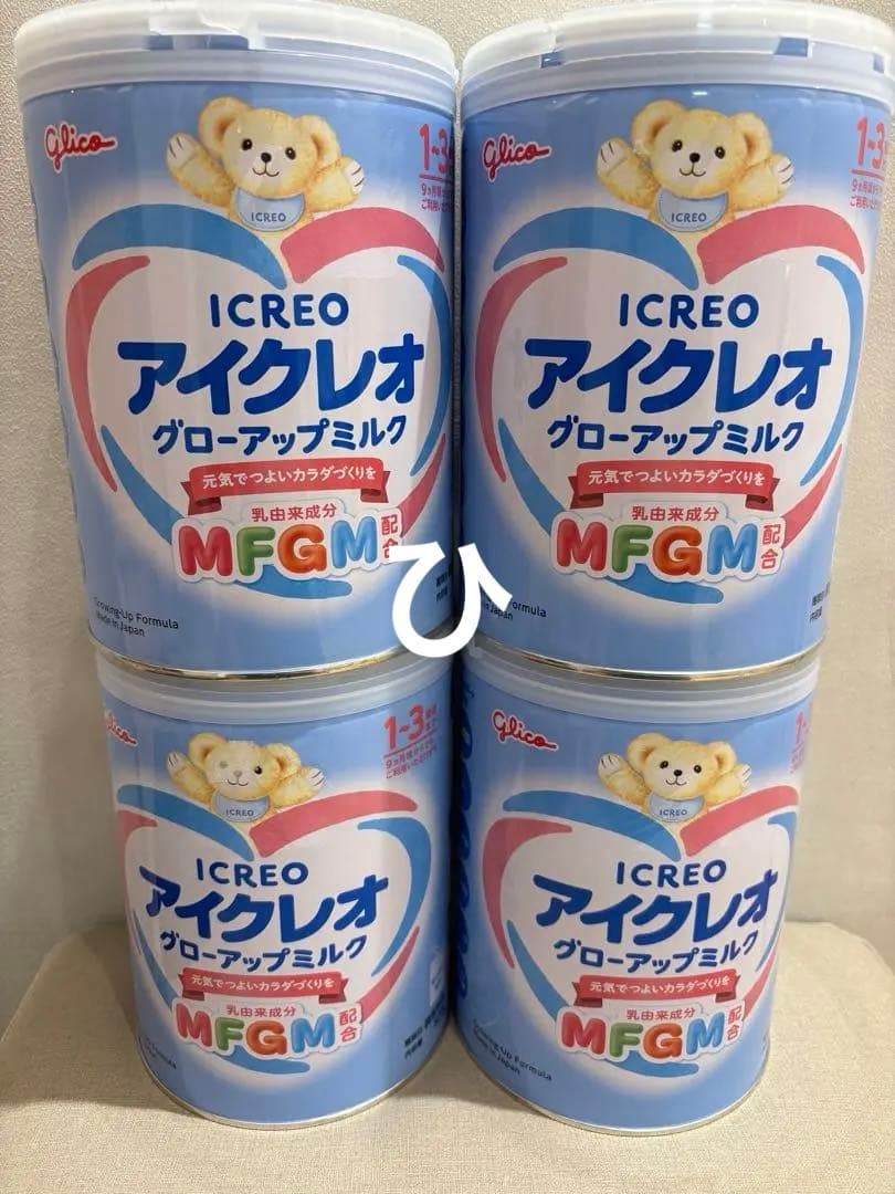 アイクレオ フォローアップ　ミルク　4缶