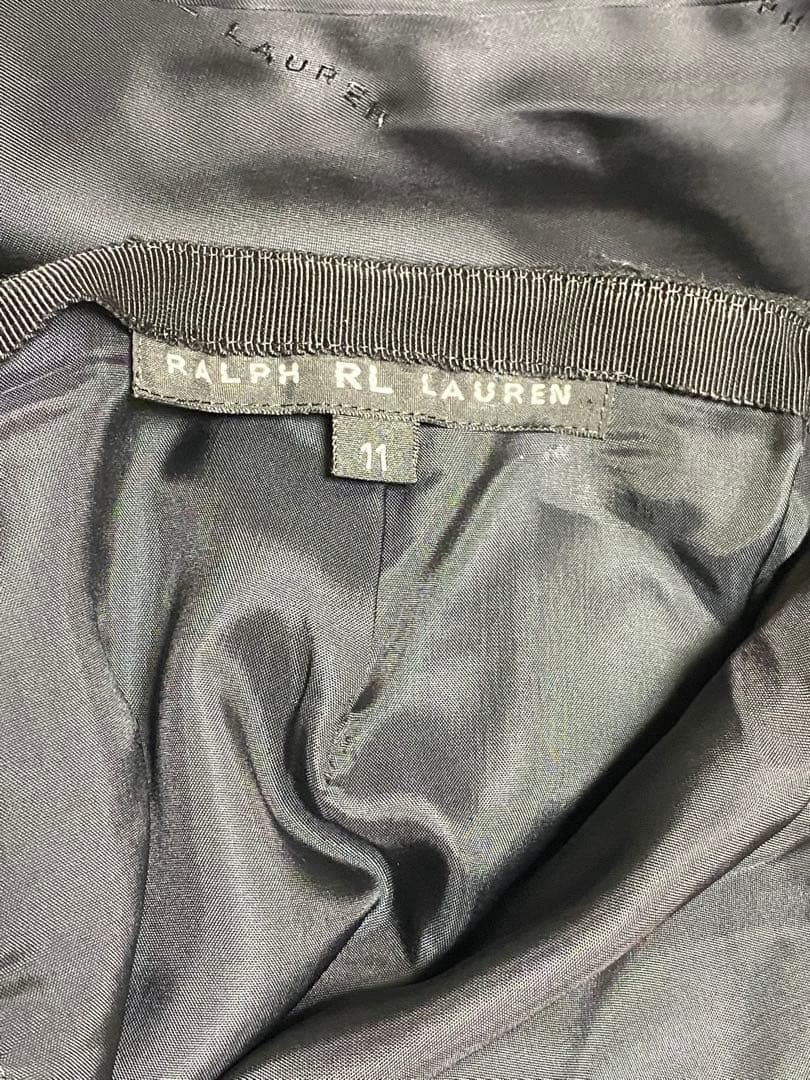 ラルフローレン 3ピース ブラックスーツ 11号