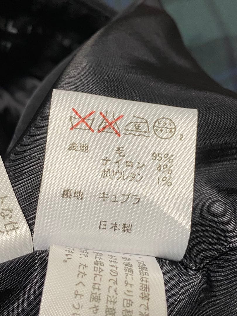 ラルフローレン 3ピース ブラックスーツ 11号