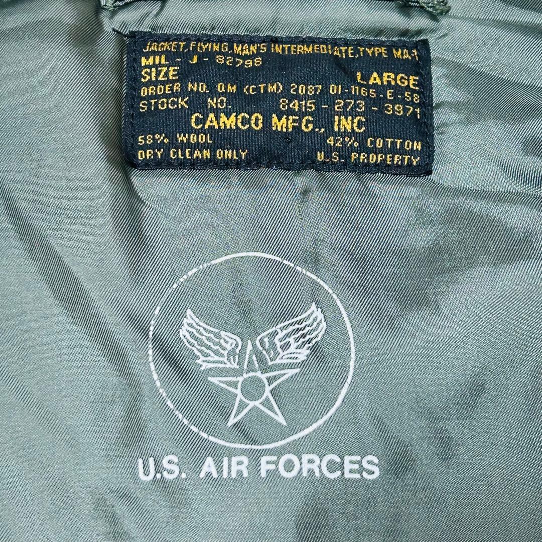 CAMCO 50s Reproduct MA-1 フライトジャケット 美品