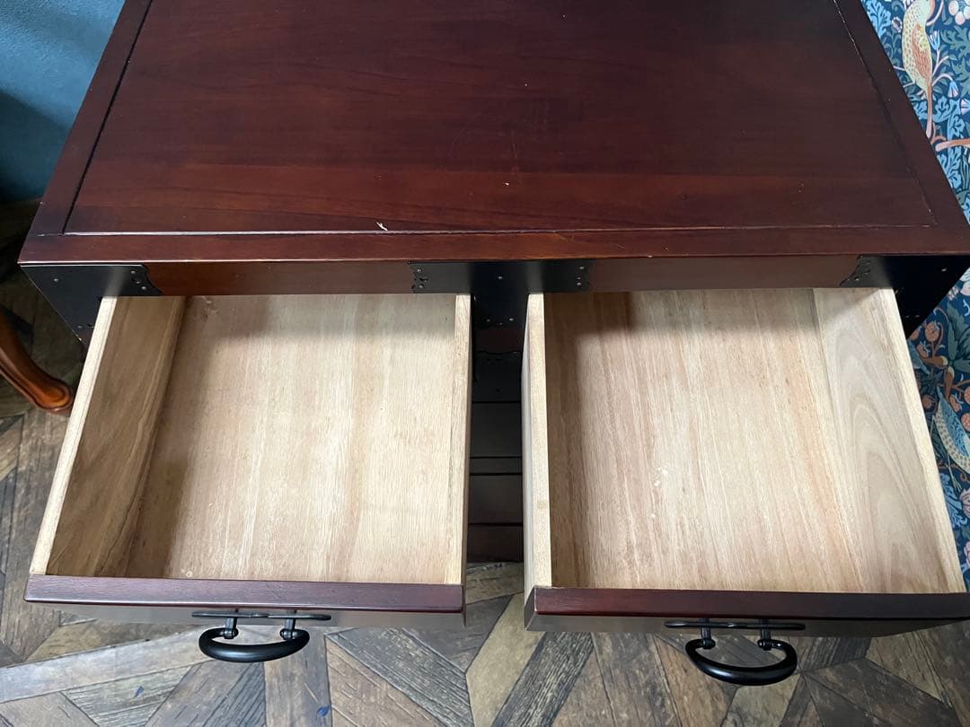 民芸調家具 チェスト 和箪笥 昭和レトロ 当時物 インテリア アンティーク