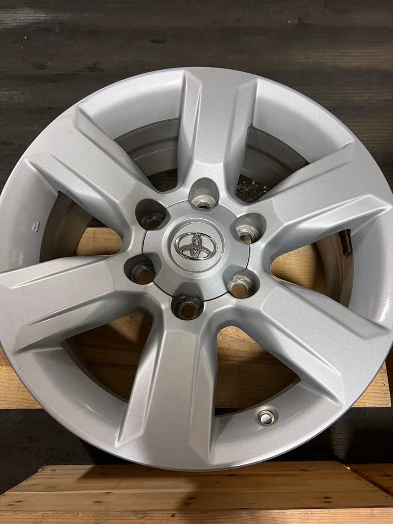 美品！150系ランクルプラド純正アルミホイール17インチ7.5J