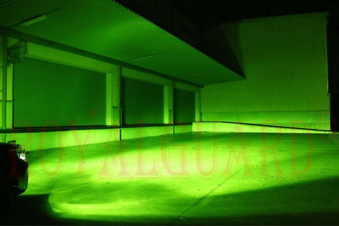 2026ロイヤルガードオメガ ライムイエロー LEDフォグ HB4