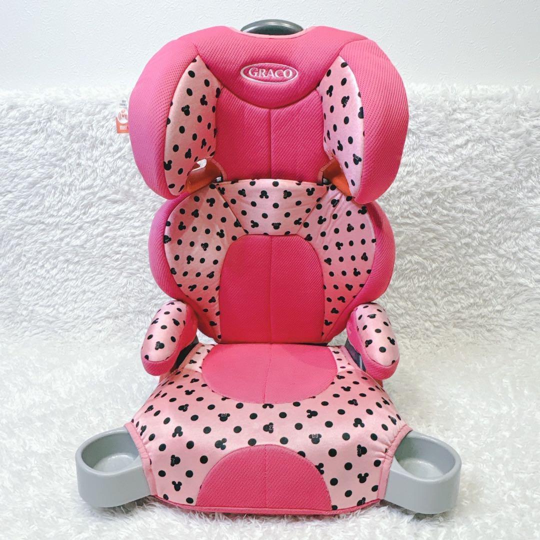 グレコ ロジコ L ディズニー ミニー マウス ジュニアシート ピンク