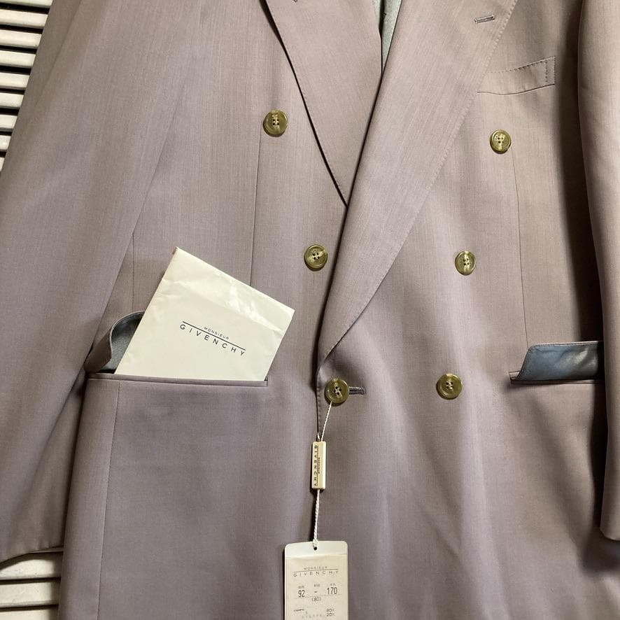 AWUU セットアップ スーツ 古着 GIVENCHY ジバンシー シンプル