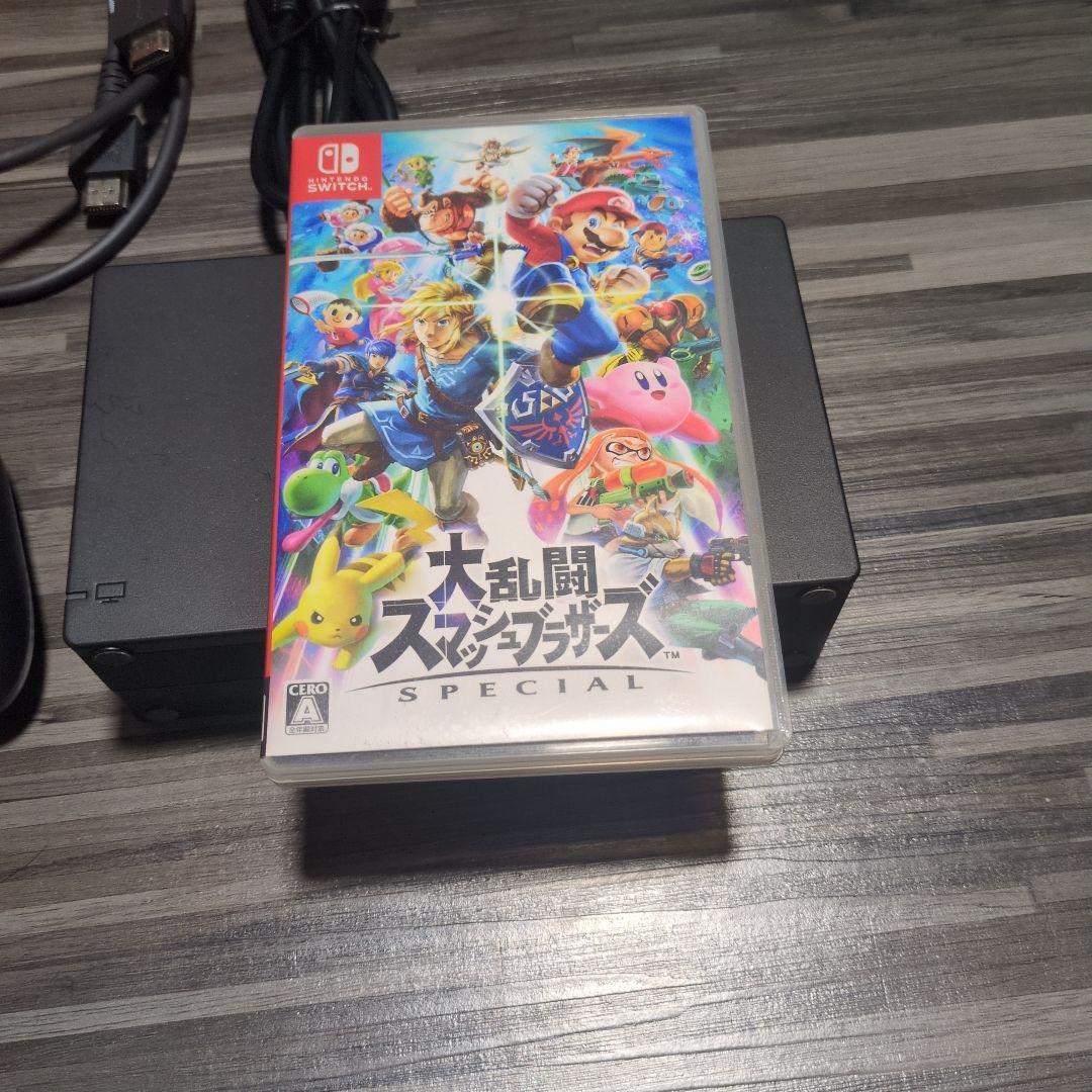 Nintendo Switch 本体 ネオンブルー/ネオンレッド スマブラ付