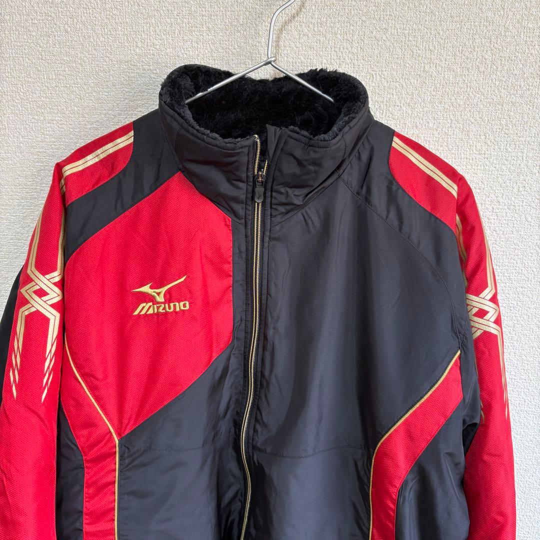 【美品】ミズノ ブレスサーモ 中綿 ウィンドブレーカー セットアップL