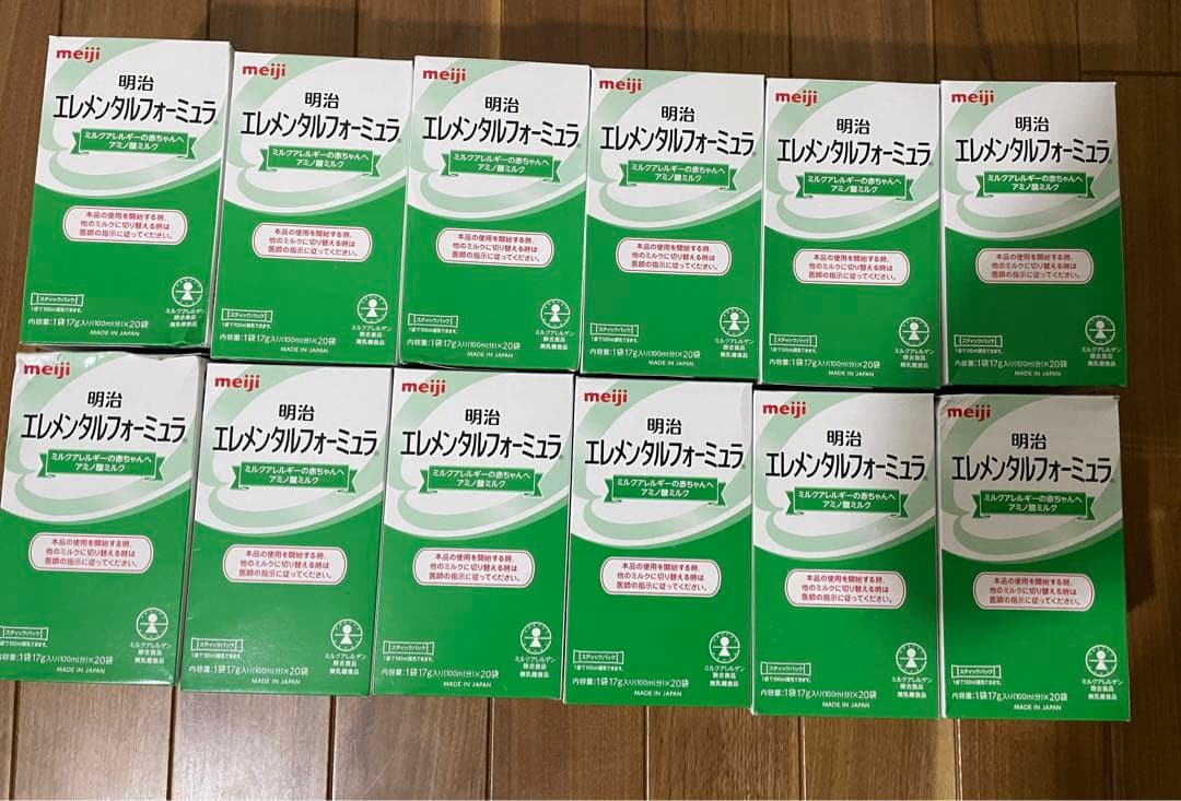 明治 エレメンタルフォーミュラ 12箱セット