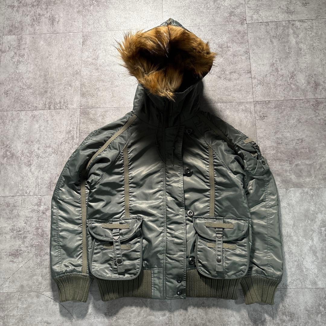 極美品　vintage00s avirex n2-b flight jacket