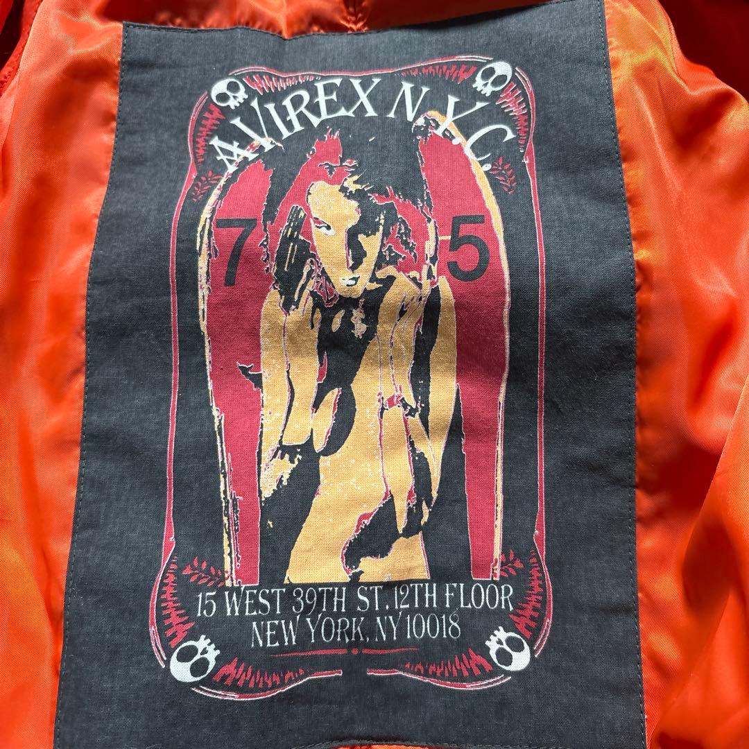 極美品　vintage00s avirex n2-b flight jacket