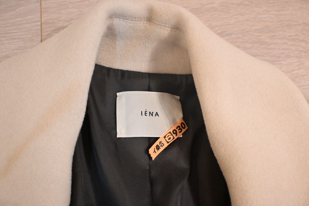 IÉNA チェスターコート　オーバーサイズ　ホワイト クリーム色　38