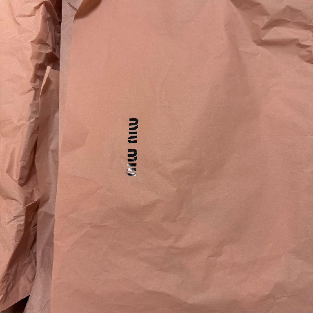 miumiu ミュウミュウ　シアリングスニーカー　シープスキンスニーカー　35