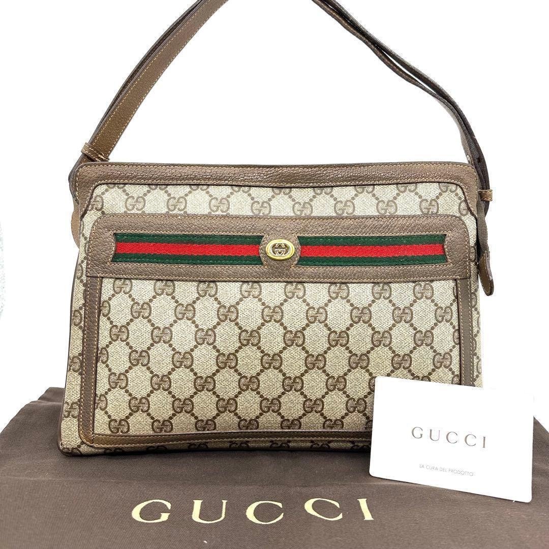 GUCCI グッチ ワン ショルダーバック シェリーライン オフィディア GG