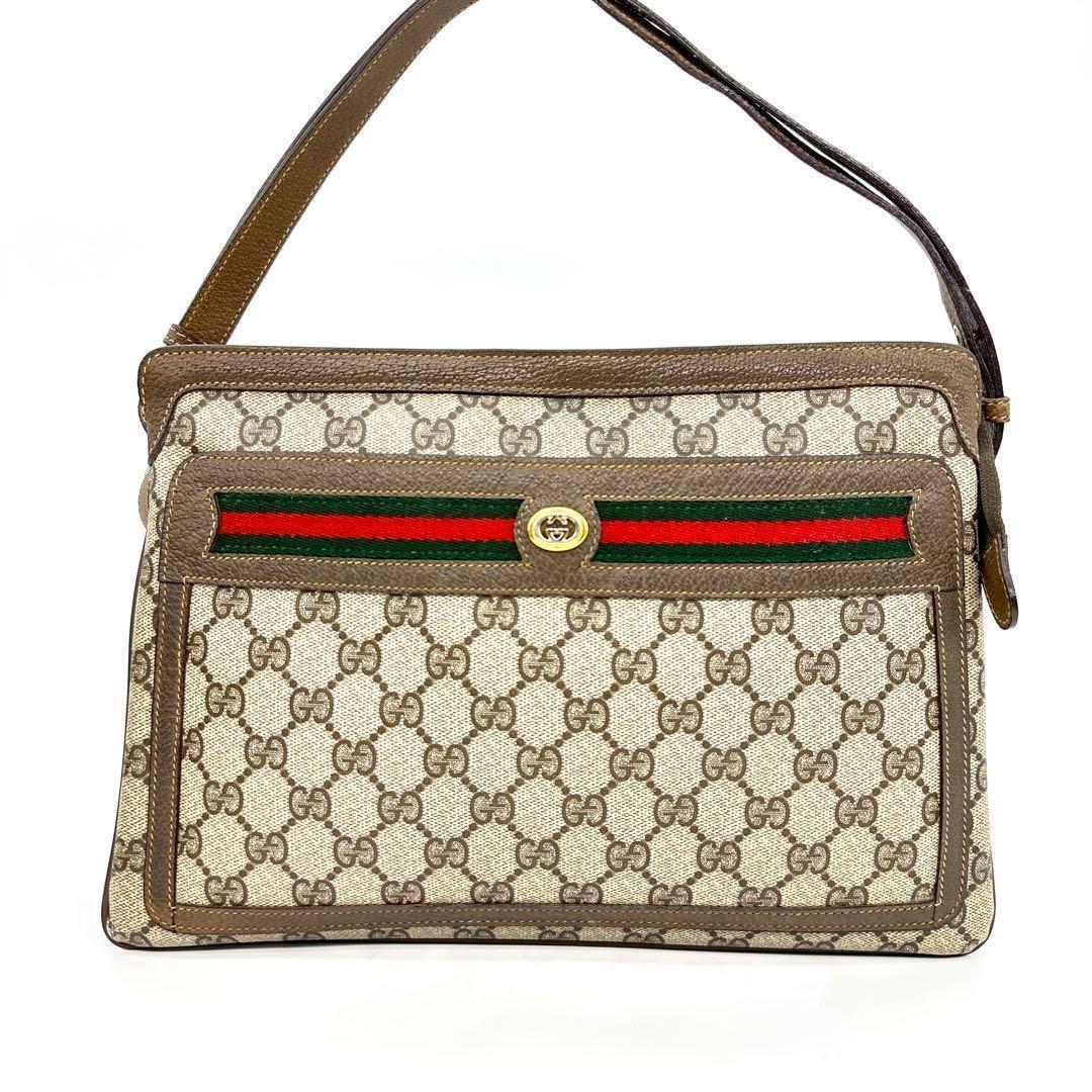 GUCCI グッチ ワン ショルダーバック シェリーライン オフィディア GG