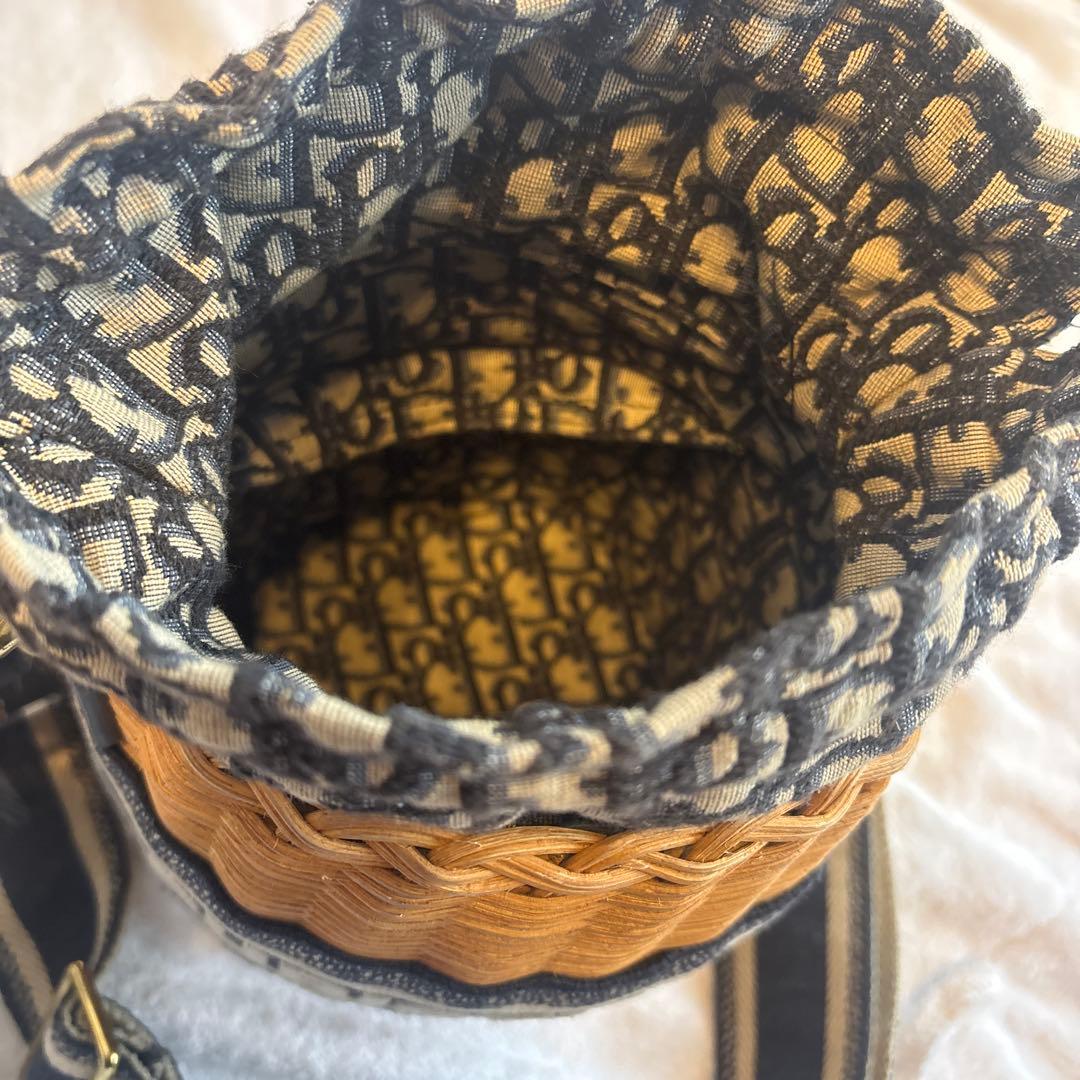 CHRISTIAN DIOR かごバッグ