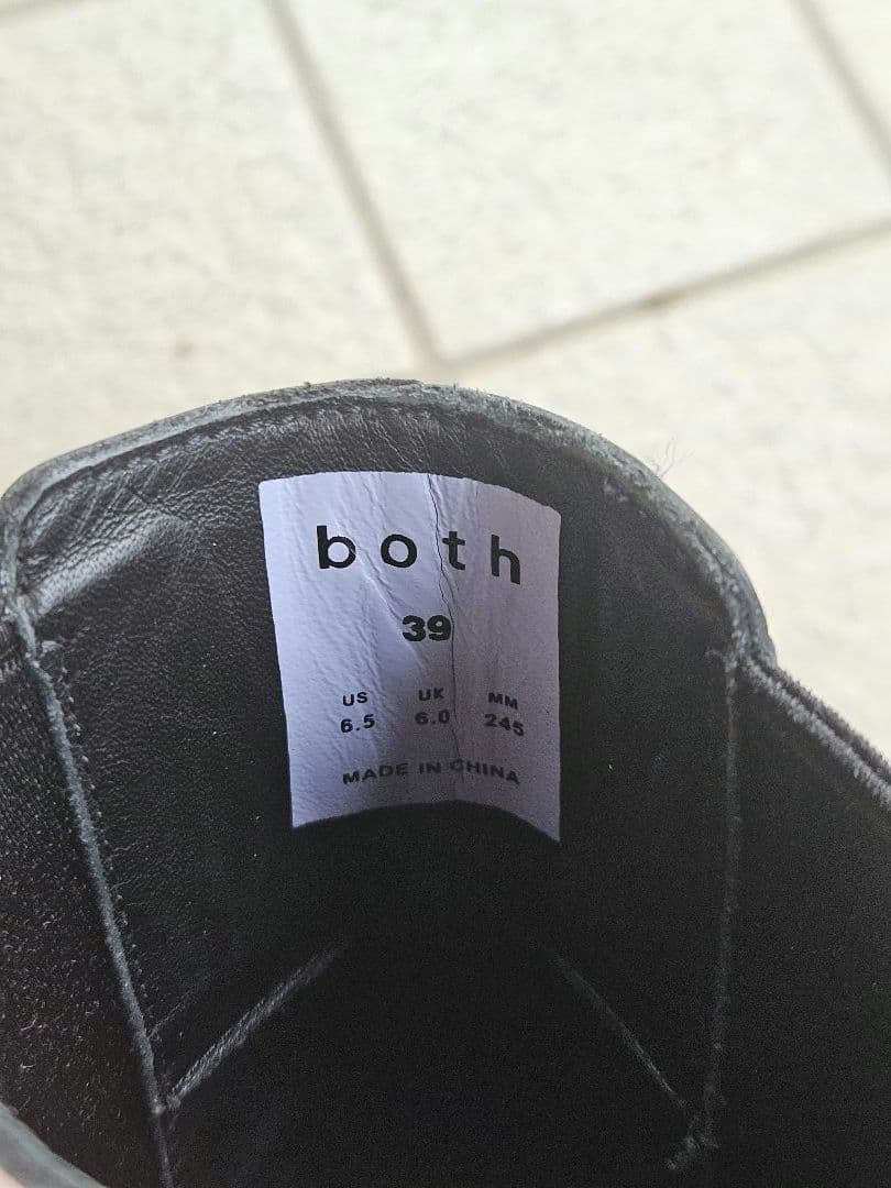 靴 both - GAO PLATFORM CHELSEA-BLACK