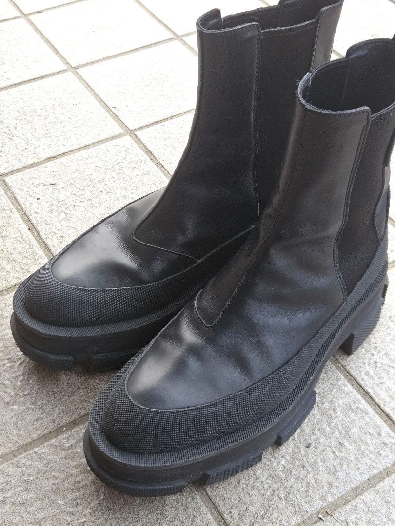 靴 both - GAO PLATFORM CHELSEA-BLACK