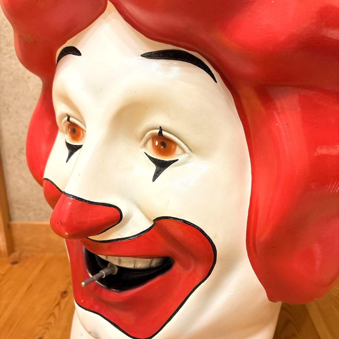 1977年　ロナルドマクドナルド　バルーンヘッド　カバー　セット　店舗用　看板