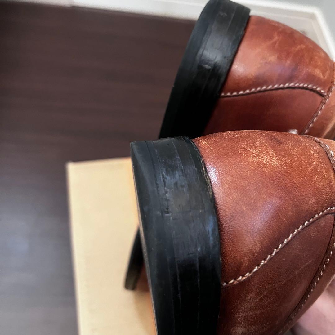 コールハーン　タッセルローファー　ブラウン　27.5