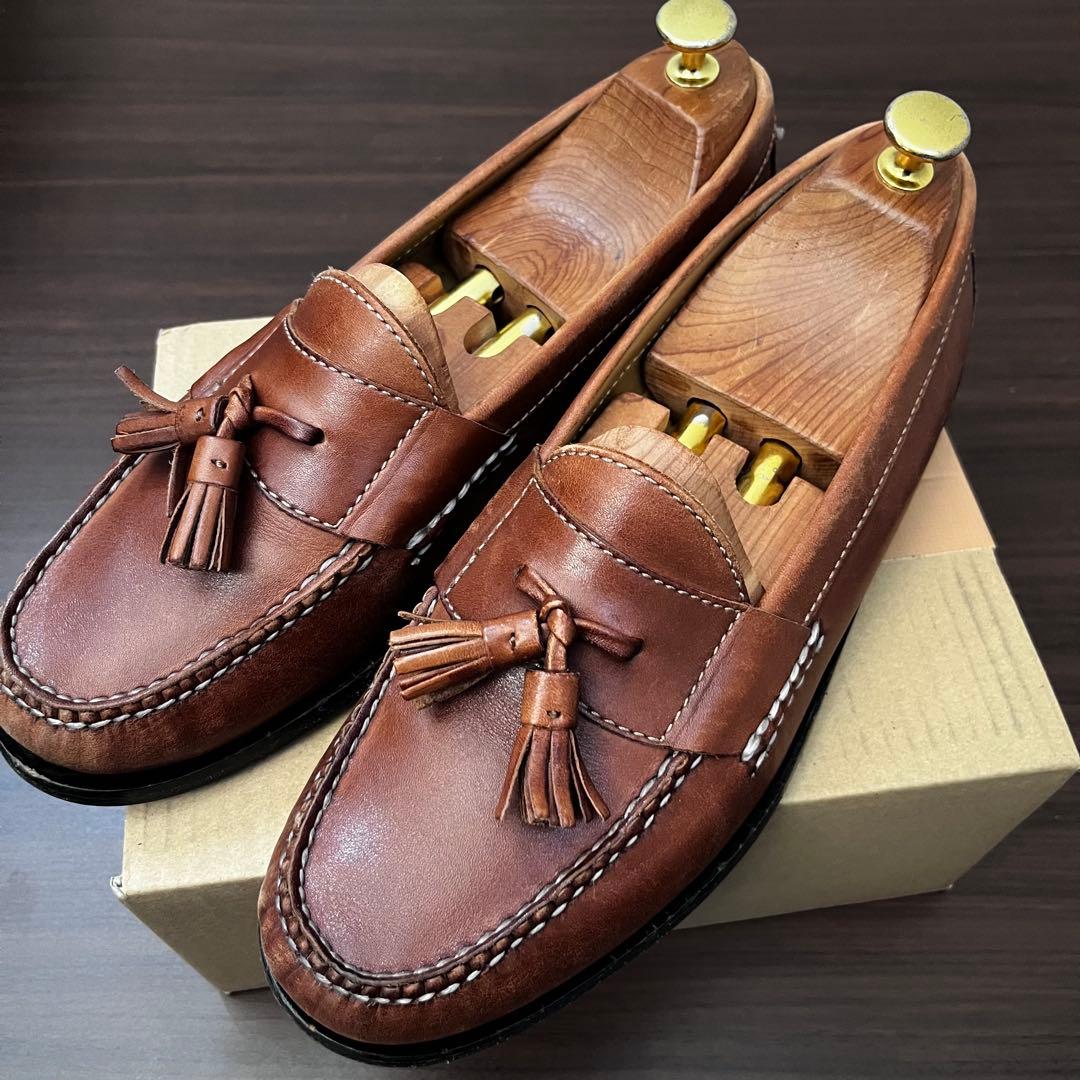 コールハーン　タッセルローファー　ブラウン　27.5