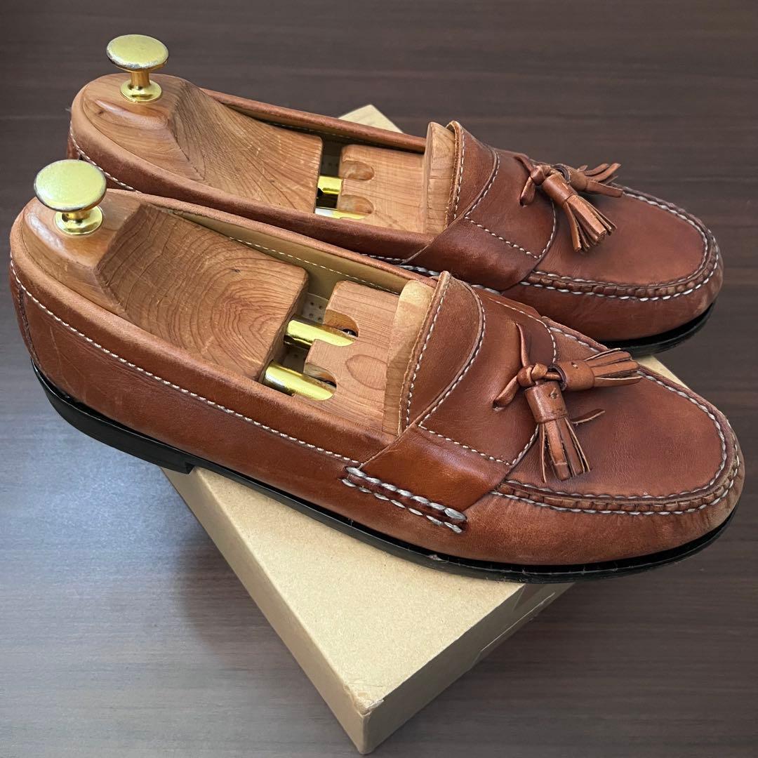 コールハーン　タッセルローファー　ブラウン　27.5