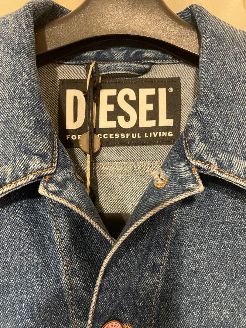 希少品 DIESEL パッチワーク デニムジャケット