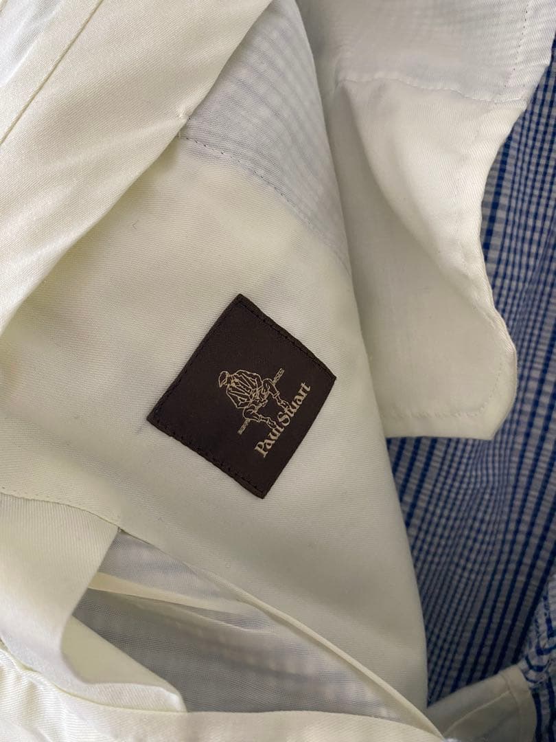 ポールスチュアート メンズ シアサッカー セットアップ S〜M相当