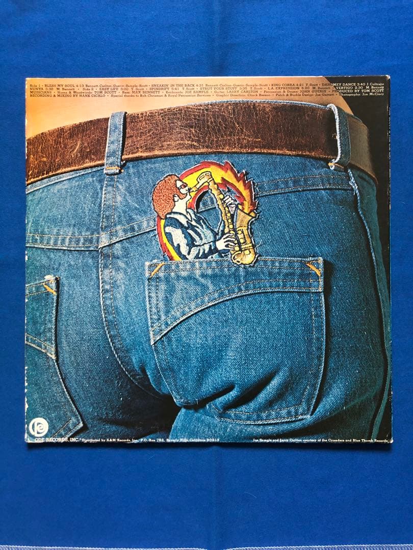 LP♢トム・スコットとLAエクスプレス♢SP77021♢うg4951w43